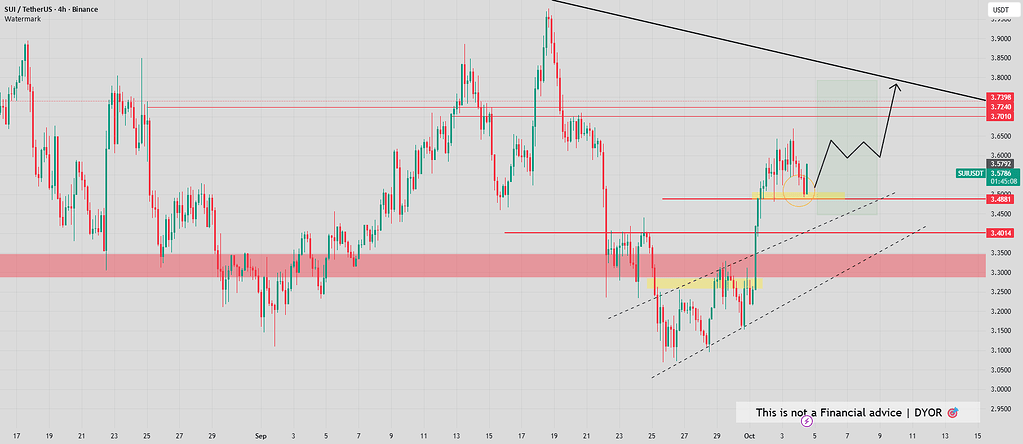 Sui: گاوها در بازی! تحلیل حرکت بعدی 📈