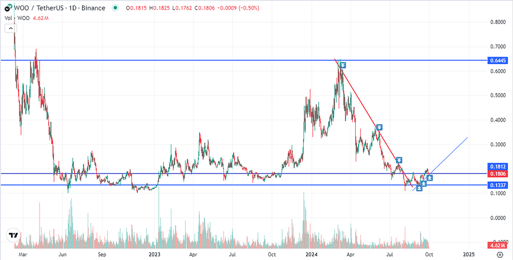 ارز woo به دید بلندمدت