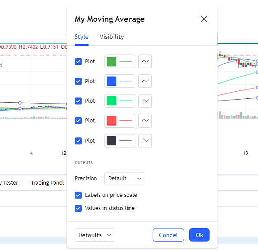 اموزش برنامه نویسی تریدینگ ویو: ساخت اندیکاتور شخصی قسمت دوم
