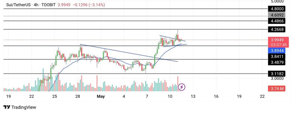 تایم 4 ساعته (sui)