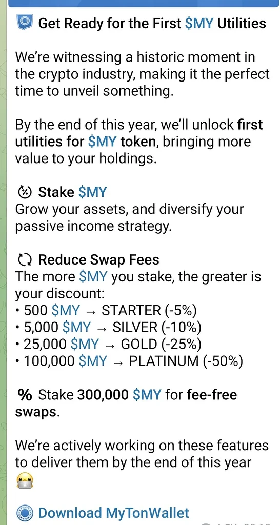 ارز مای تون ولت پیشتاز خواهد بود؟