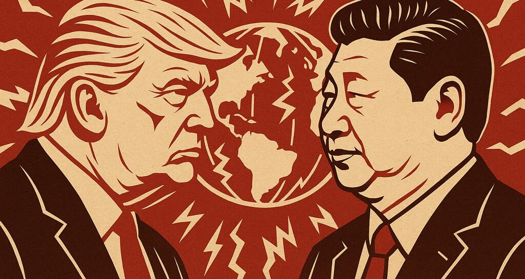 واکنش ترامپ به اقدامات چین؛ تاثیر بر بیت‌کوین و بازارهای جهانی 🇺🇸🇨🇳