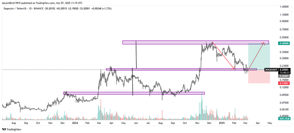 دوج کوین اماده صعود