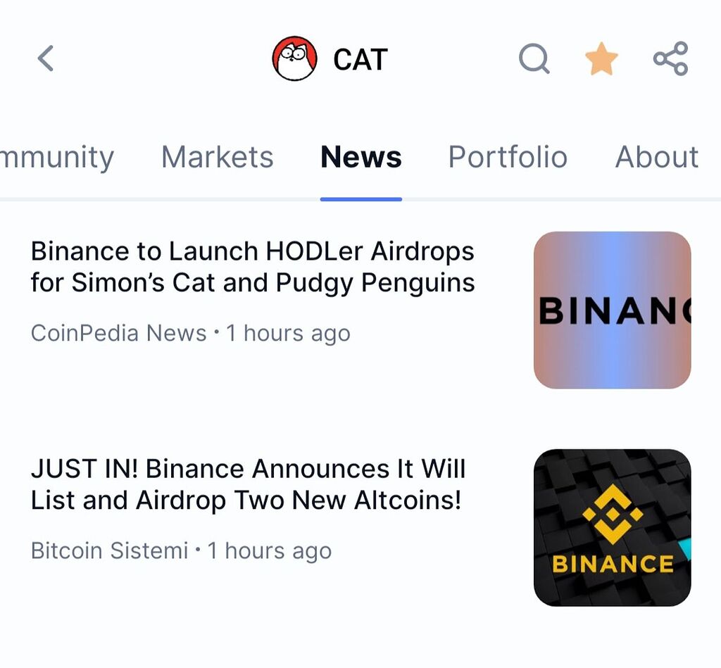 Coming soon binance