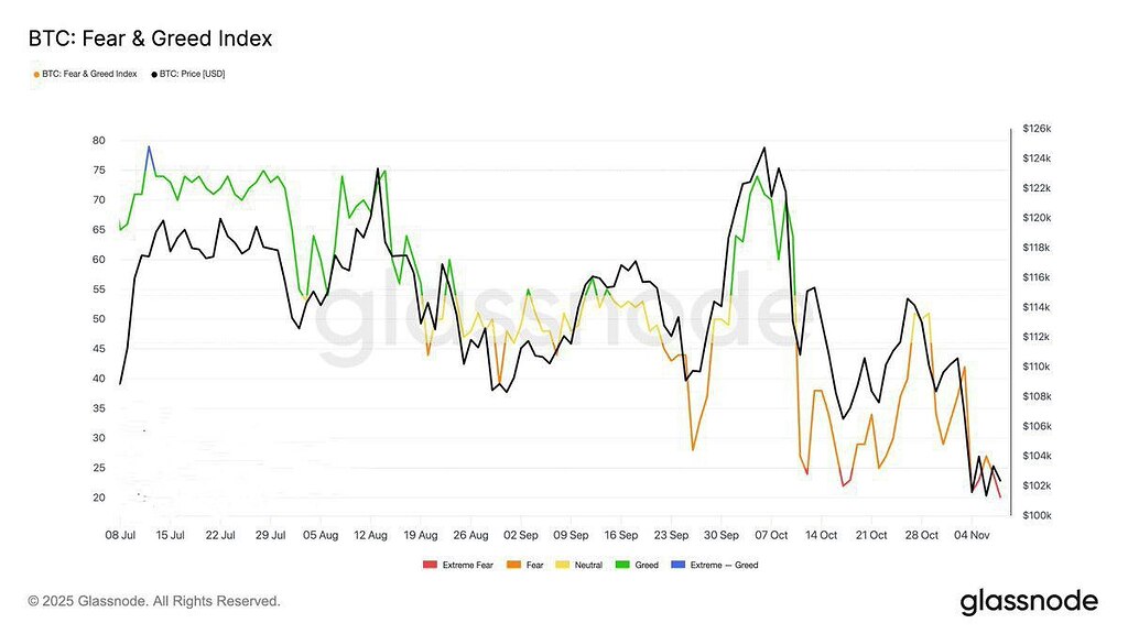 تحلیل وضعیت ترس در بازار بیت کوین و پیش‌بینی موج صعودی تا پایان سال 📈