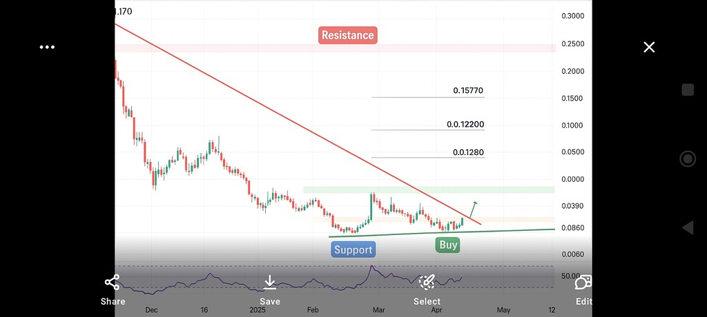 تحلیل مهم حمایت و مقاومت و انتظار برای رشد قیمت ارز دیجیتال 📈