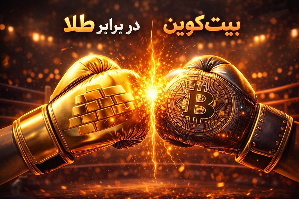 تصویر تحلیل 🪙 طلا در برابر بیت‌کوین؛ کدام دارایی امن‌تر است؟