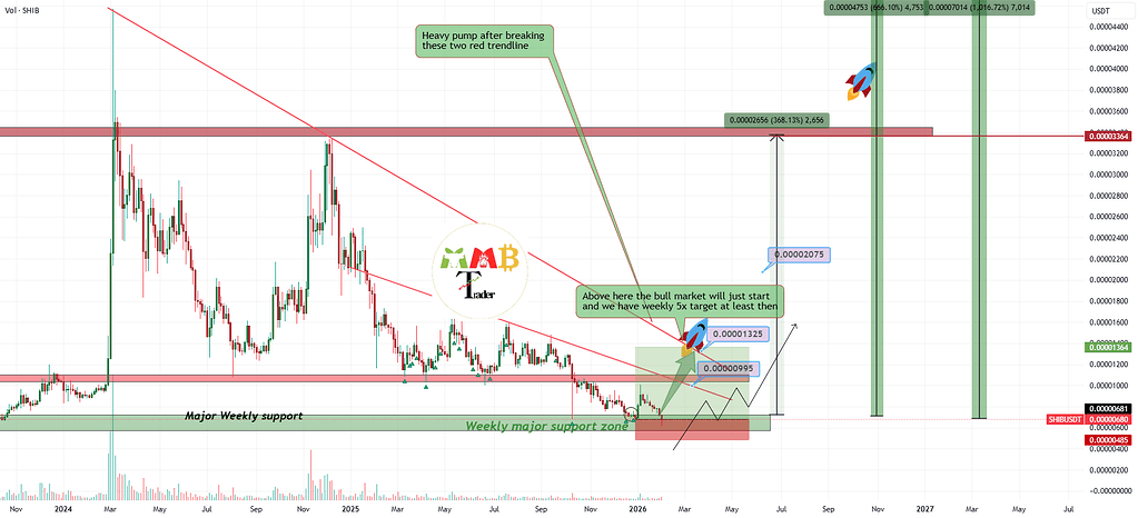 شیبا اینو و پامپ از حمایت هفتگی مهم
