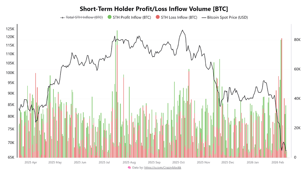 داستان واقعی ریزش ۵۷ هزار دلاری بیت‌کوین: ترس بلنده، اما اعتقاد ساکته 📉