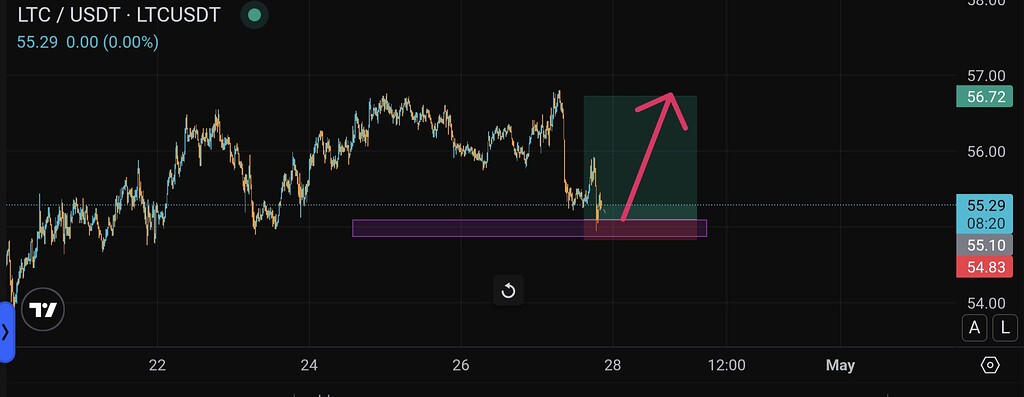 تحلیل صعودی لایت‌کوین: انتظار حرکت تا هدف و هشدار مهم 💥