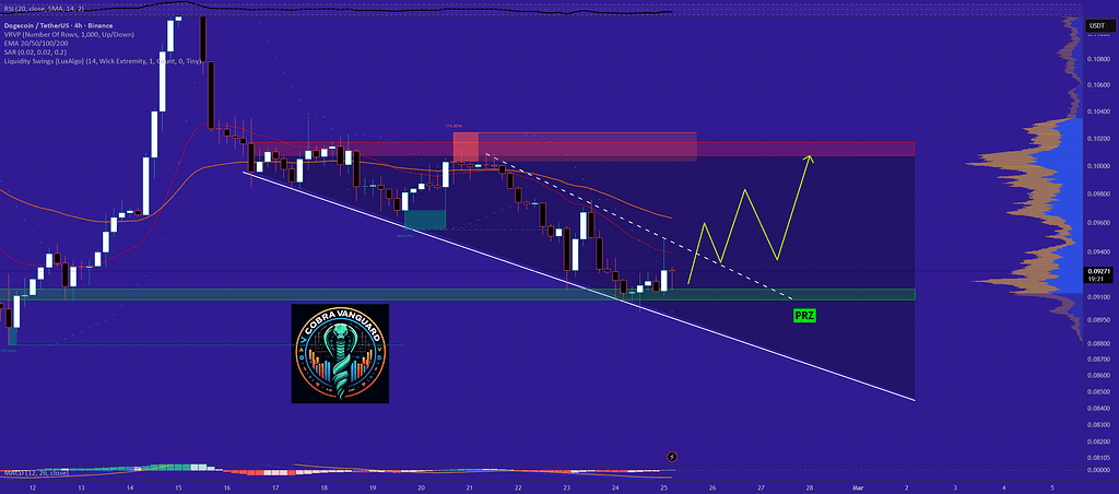 دوج کوین: حرکت از کف کانال به سقف