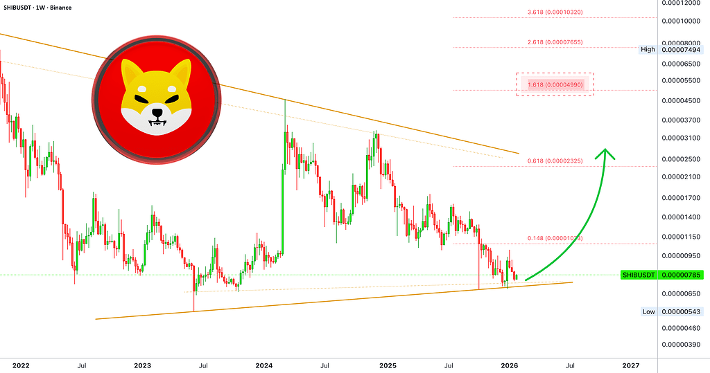 شیبا اینو: پتانسیل ۱۰۴۵ درصد سود با لوریج ۵