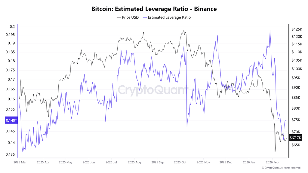 کاهش شدید اهرم در بایننس: نسبت اهرم پس از اصلاح قیمت سقوط کرد 📉