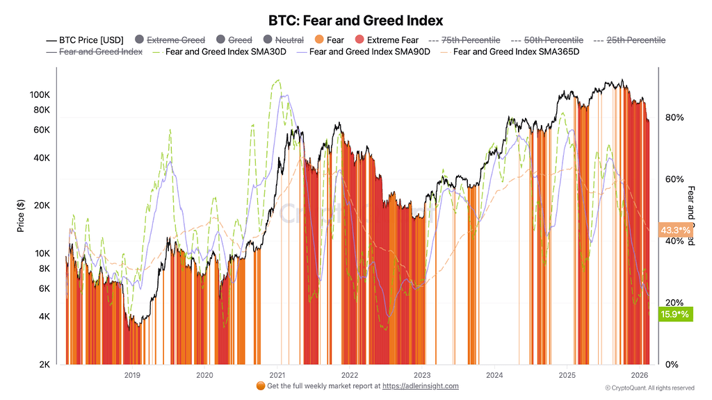 فرآیند کف‌سازی بیت‌کوین: داده‌های آنچین مقاوم، احساسات منجمد 📊