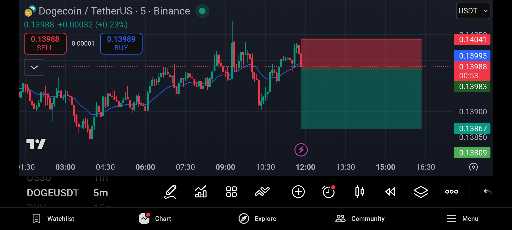 تجربه معاملاتی دوج در تایم پنج دقیقه با ریسک بالا 🐶