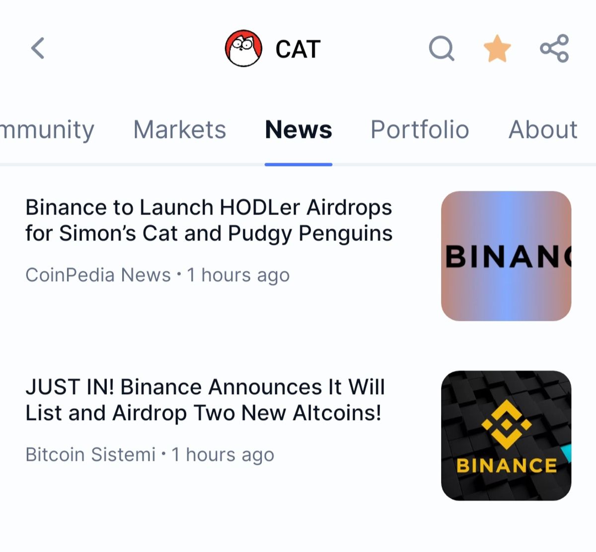 تصویر تحلیل Coming soon binance