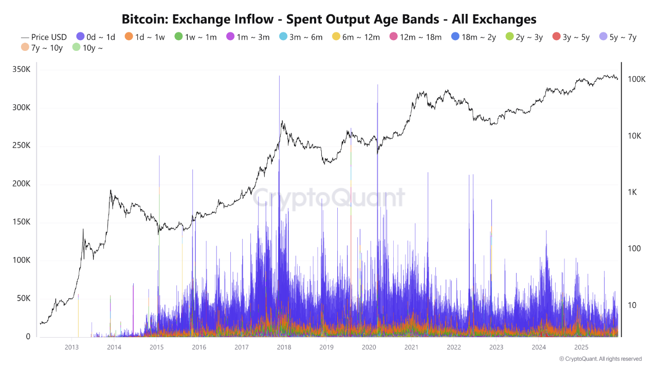 فروش ۷۱٪ بیت‌کوین توسط هولدرهای کوتاه‌مدت به بایننس 📈