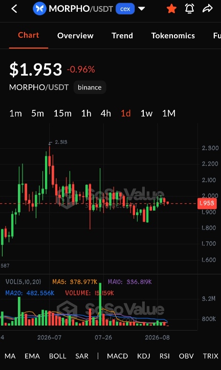 تحلیل جامع و آینده بازار morpho: آیا زمان انباشت فرا رسیده است؟ 📈