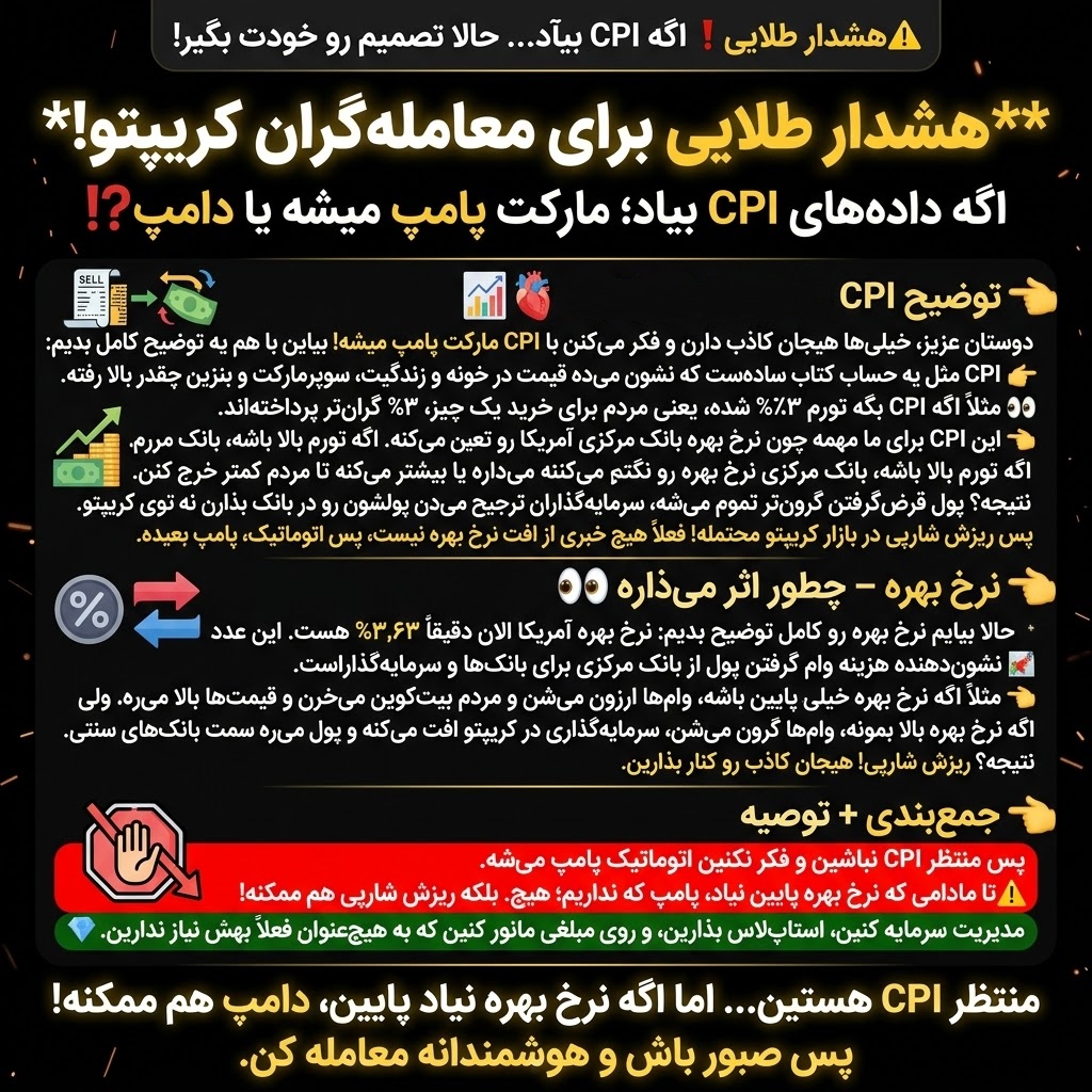 ⚠️منتظر پامپ شارپی باشیم یا ریزش سنگین؟! ⁉️