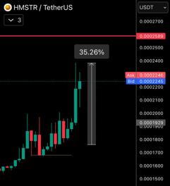 تحلیل تکنیکال و نقاط ورود و خروج ارز دیجیتال همستر (hmstr) 📈