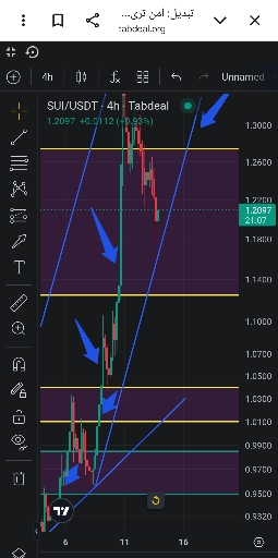 تحلیل تکنیکال و بررسی روند قیمتی ارز دیجیتال سویی (Sui) 📈